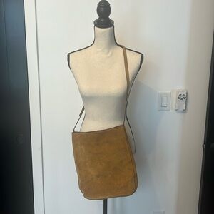 Banana Republic suede crossbody